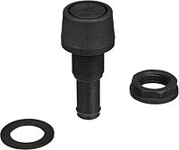 Attwood 1607-3 Polypropylene Fuel Vent, Black One Size