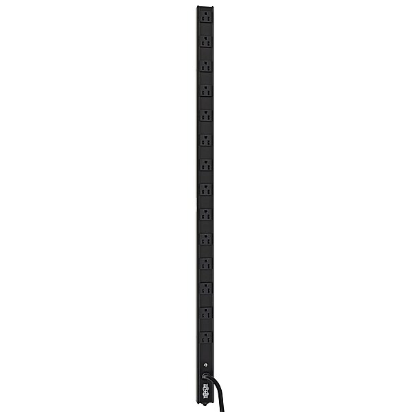 Tripp Lite Basic PDU, 1.44kW Single-Phase, 120V, 14 Outlets (5-15R), NEMA 5-15P Input, 15 ft. Cord