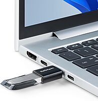 StarTech.com USB-C to USB-A Adapter, USB 5Gbps, Compact USB-C Male to USB-A Female Adapter, Durable Metal Housing, M/F