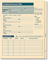 1-Part Personnel Folder, 25/Pack (A223)
