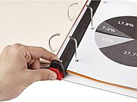 Universal Deluxe Easy-to-Open D-Ring View Binder, 3 Rings, 1" Capacity, 11 X 8.5, White