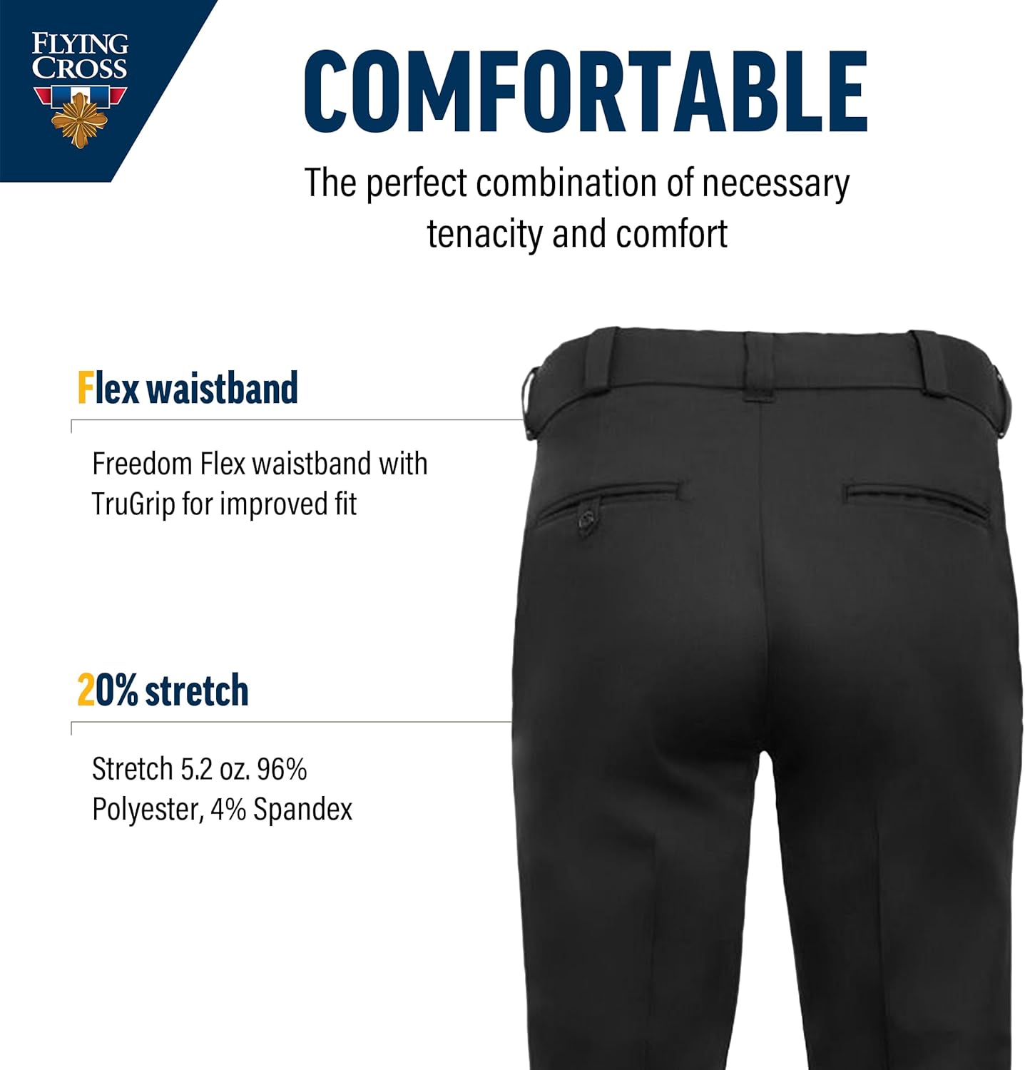 Flying Cross CORE STAT Men's Class A 4-Pocket Law Enforcement Pants
