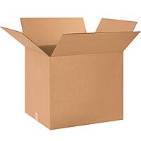 Aviditi 242020 Corrugated Cardboard Box, 24" L x 20" W x 20" H, Kraft, for Shipping, Packing and Moving (Pack of 10)