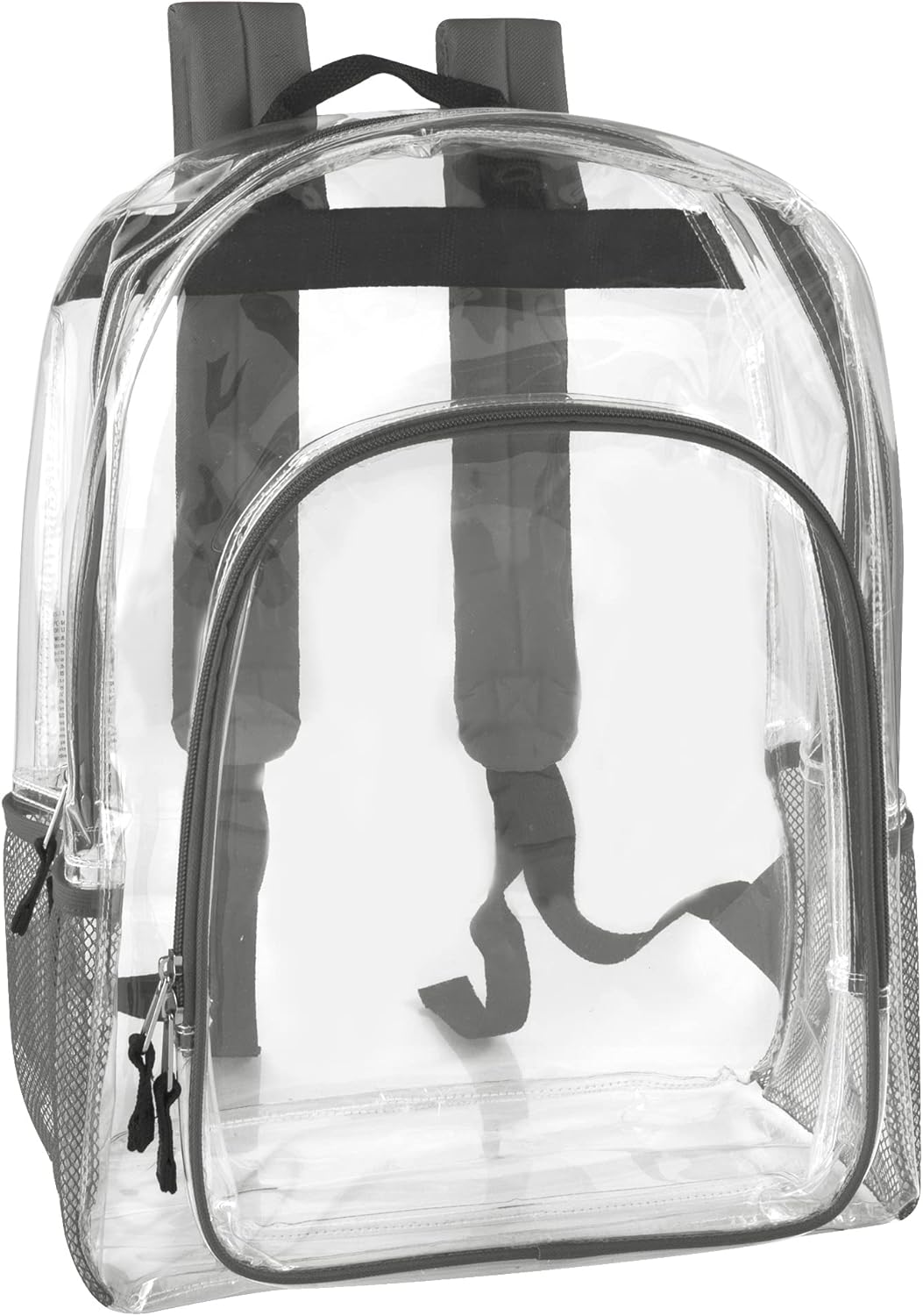 TRAILMAKER Heavy Duty Clear Backpack | Transparent Stadium-Approved for Women, Men, School, Travel