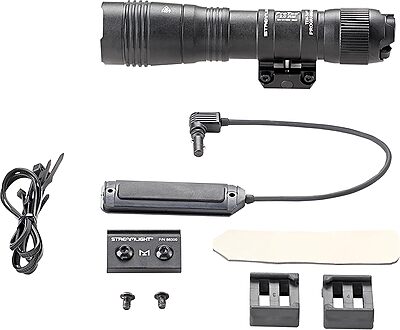 Streamlight 89009 ProTac 2.0 2000-Lumen Rail Mount High Lumen Tactical Rechargeable Long Weapon-Mounted Flashlight