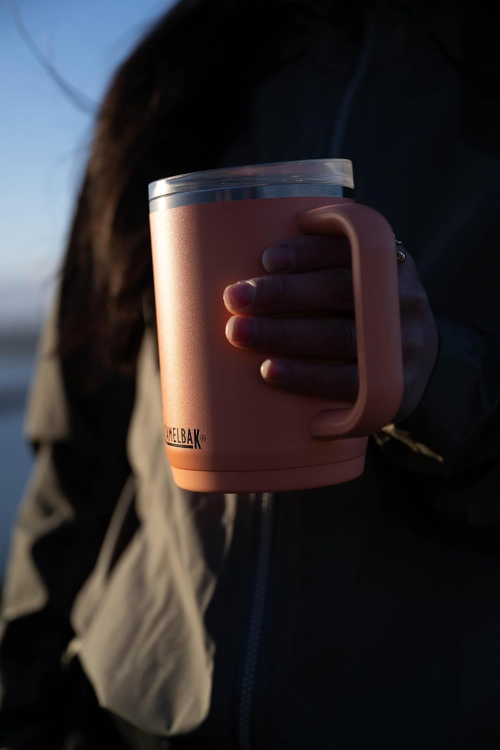 CamelBak Thrive Leak-Proof 16 oz Mug, Insulated Stainless Steel - For travel, coffee, tea