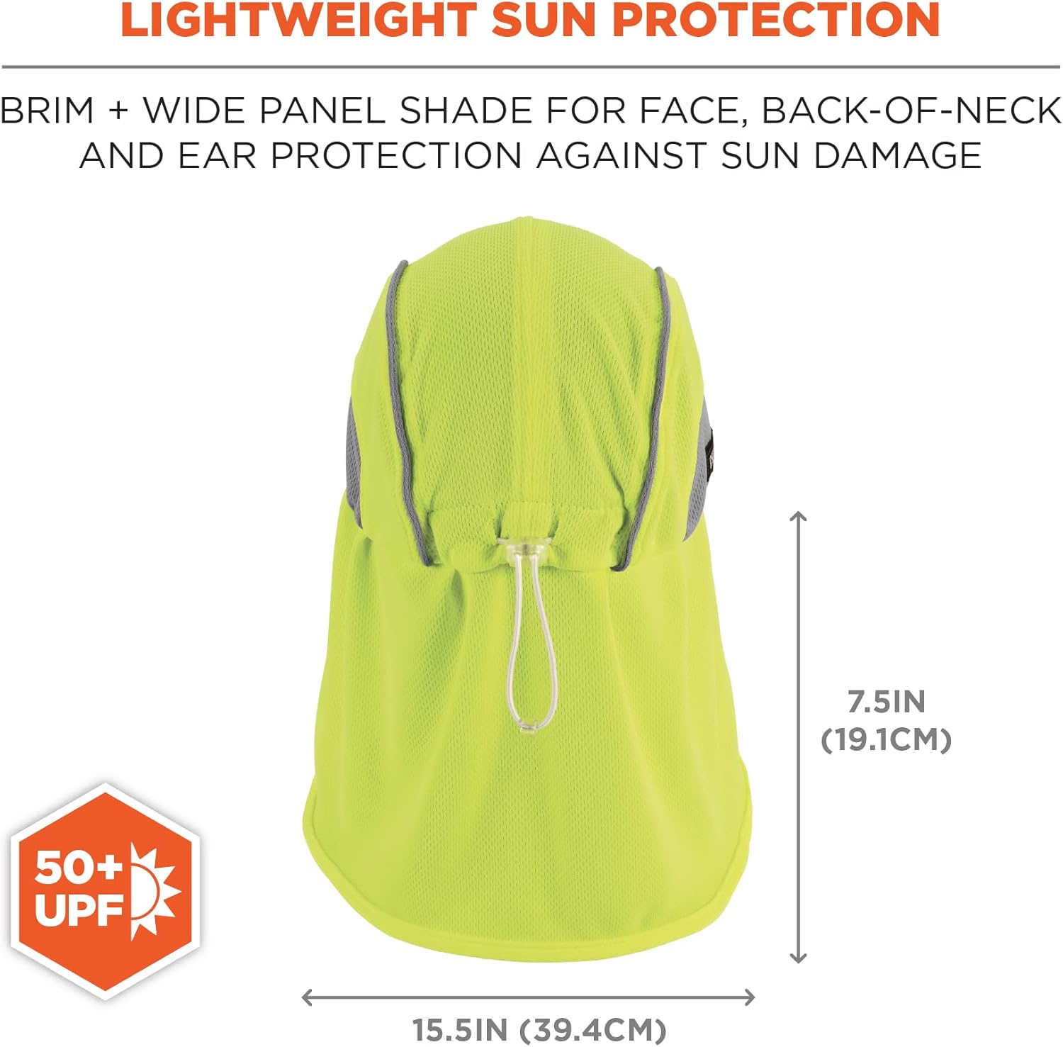 Ergodyne Chill-Its 6650 High-Performance Hat with Neck Shade