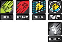 RINGERS R-138 Turbo Plus HiVis Mechanics Gloves