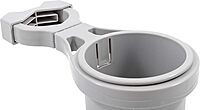 CAMCO Clamp-On Rail Mounted Cup Holder