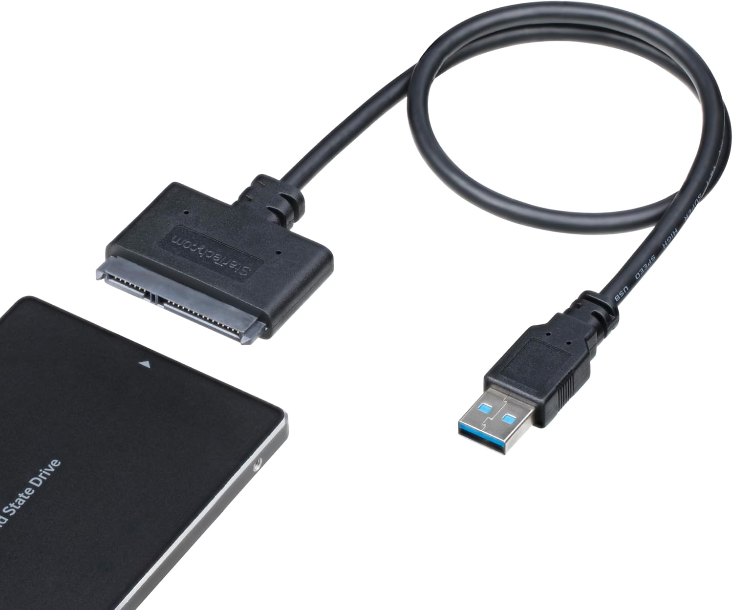 StarTech.com SATA to USB Adapter Cable for 2.5" SATA SSD/HDD - UASP, Bus-Powered