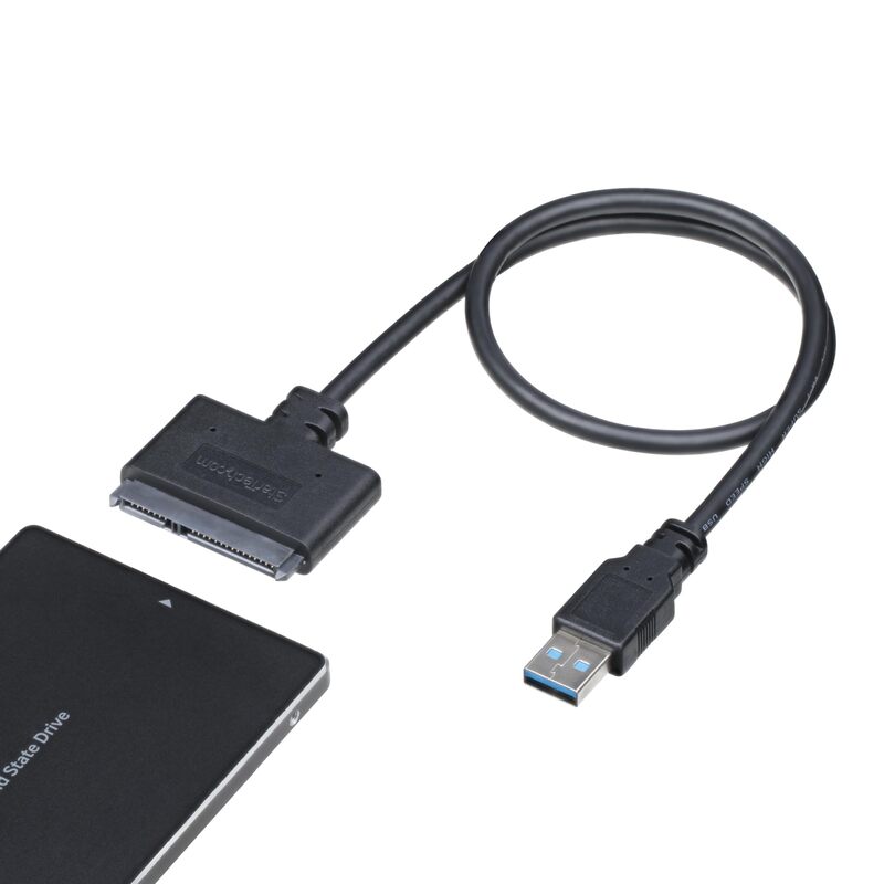 StarTech.com SATA to USB Adapter Cable for 2.5" SATA SSD/HDD - UASP, Bus-Powered