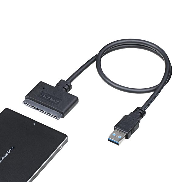StarTech.com SATA to USB Adapter Cable for 2.5" SATA SSD/HDD - UASP, Bus-Powered