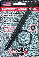 ZAK TOOL Key Ring Window Punch, Spring-Loaded Stainless Steel