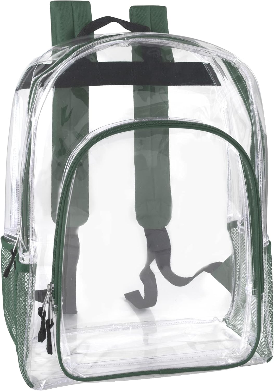 TRAILMAKER Heavy Duty Clear Backpack | Transparent Stadium-Approved for Women, Men, School, Travel