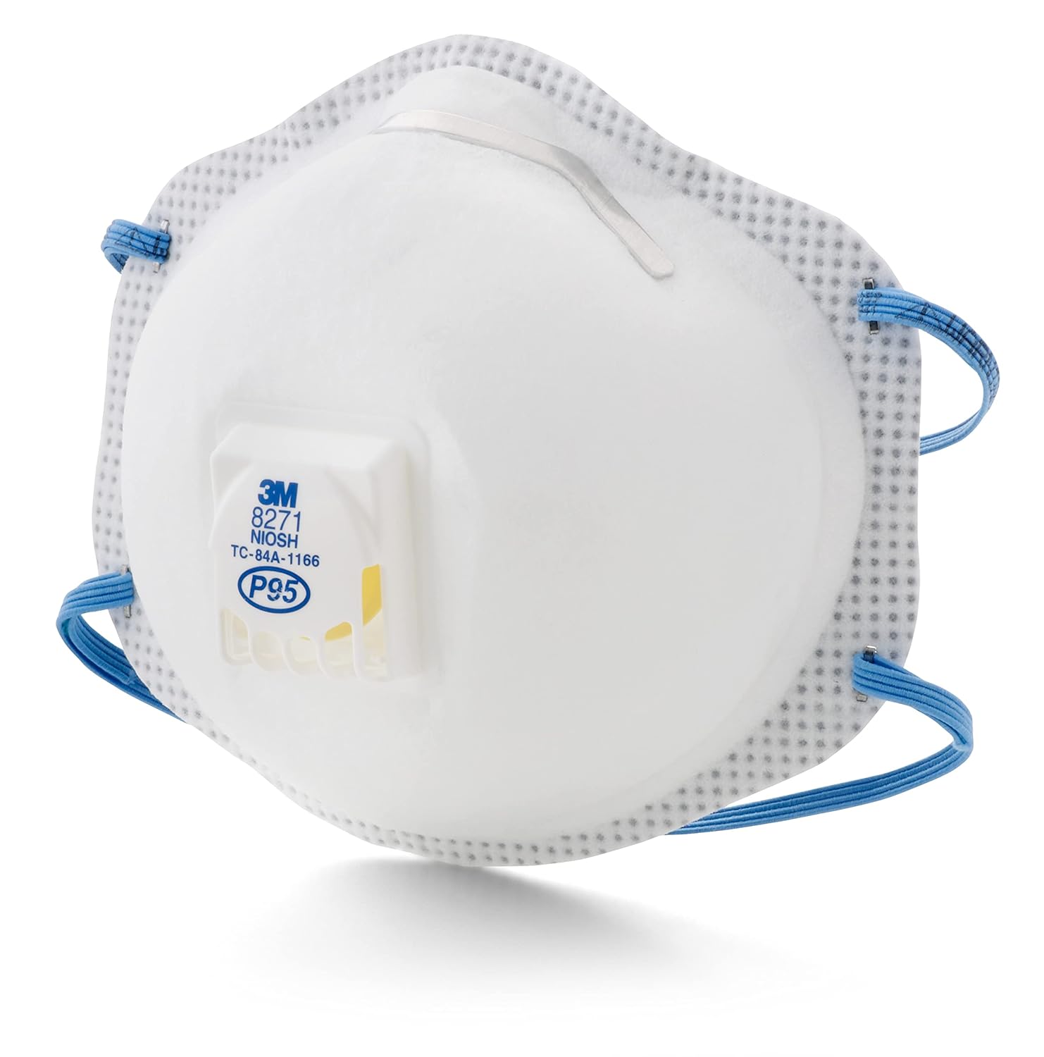 3M Particulate Respirator 8576, P95, Pack of 10, NIOSH APPROVED, Cool Flow Valve