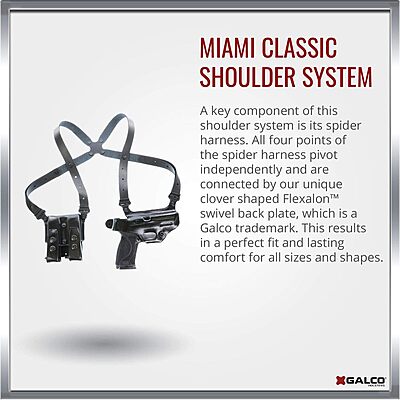 Galco Miami Classic Shoulder Holster System