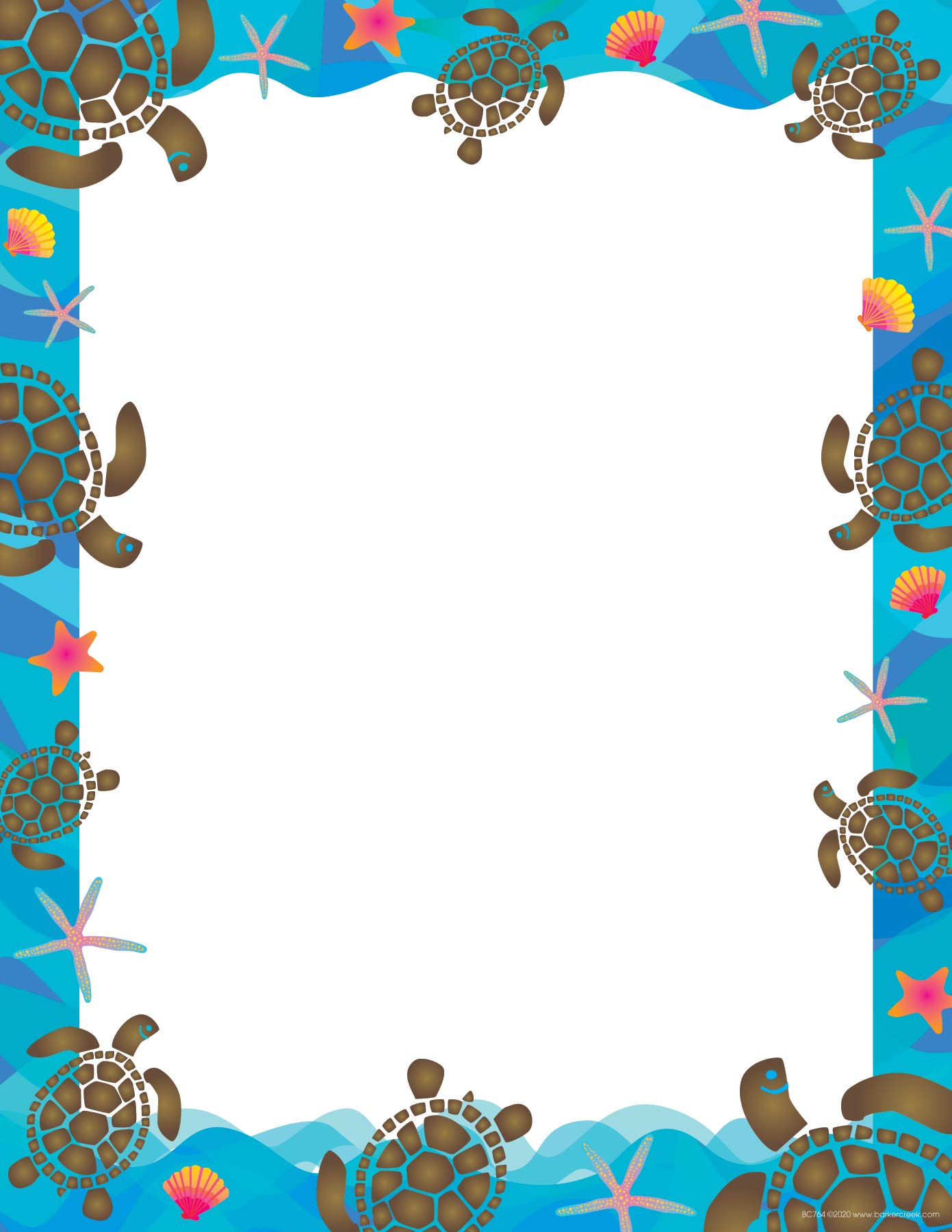 BARKER CREEK Kai Ola Designer Computer Paper, Decorative Printer Paper, 8.5 x 11