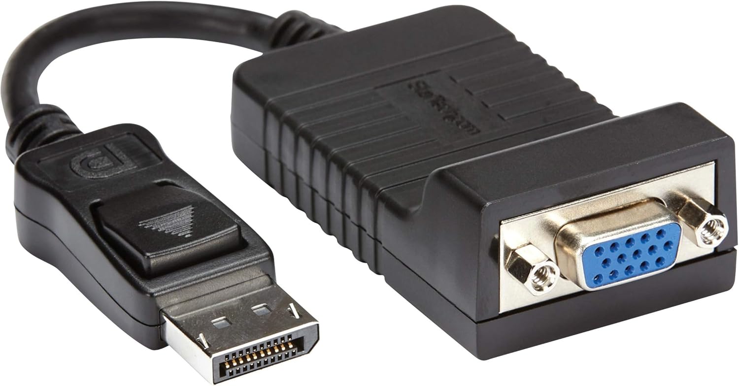 StarTech.com DisplayPort to VGA Adapter - Active DP to VGA Converter