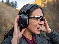 WALKER'S Pro Low-Profile Folding Earmuffs NRR 22 dB