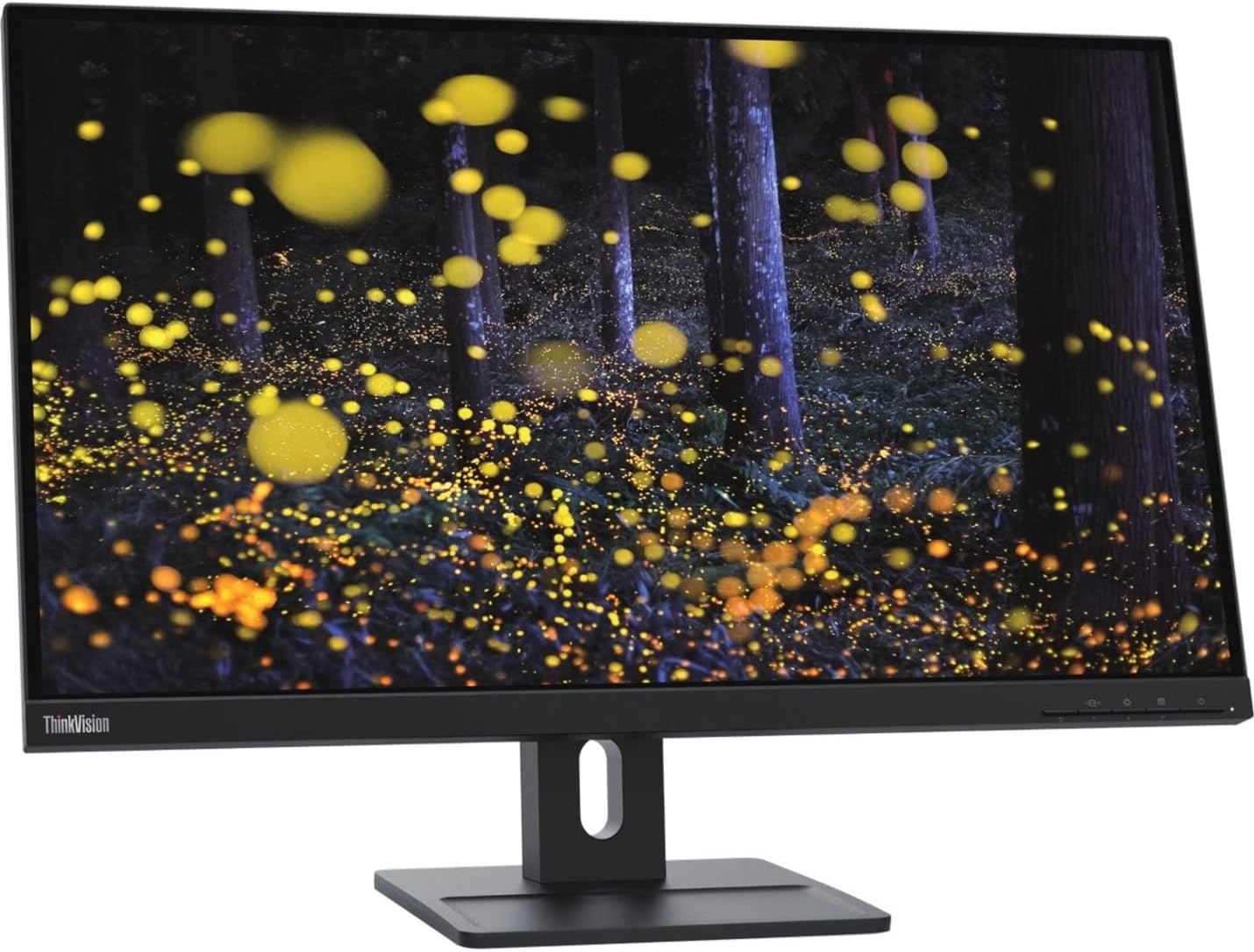 Lenovo ThinkVision E27q-20 27in Class WQHD LED Monitor - 16:9 - Raven Black - 27in Viewable
