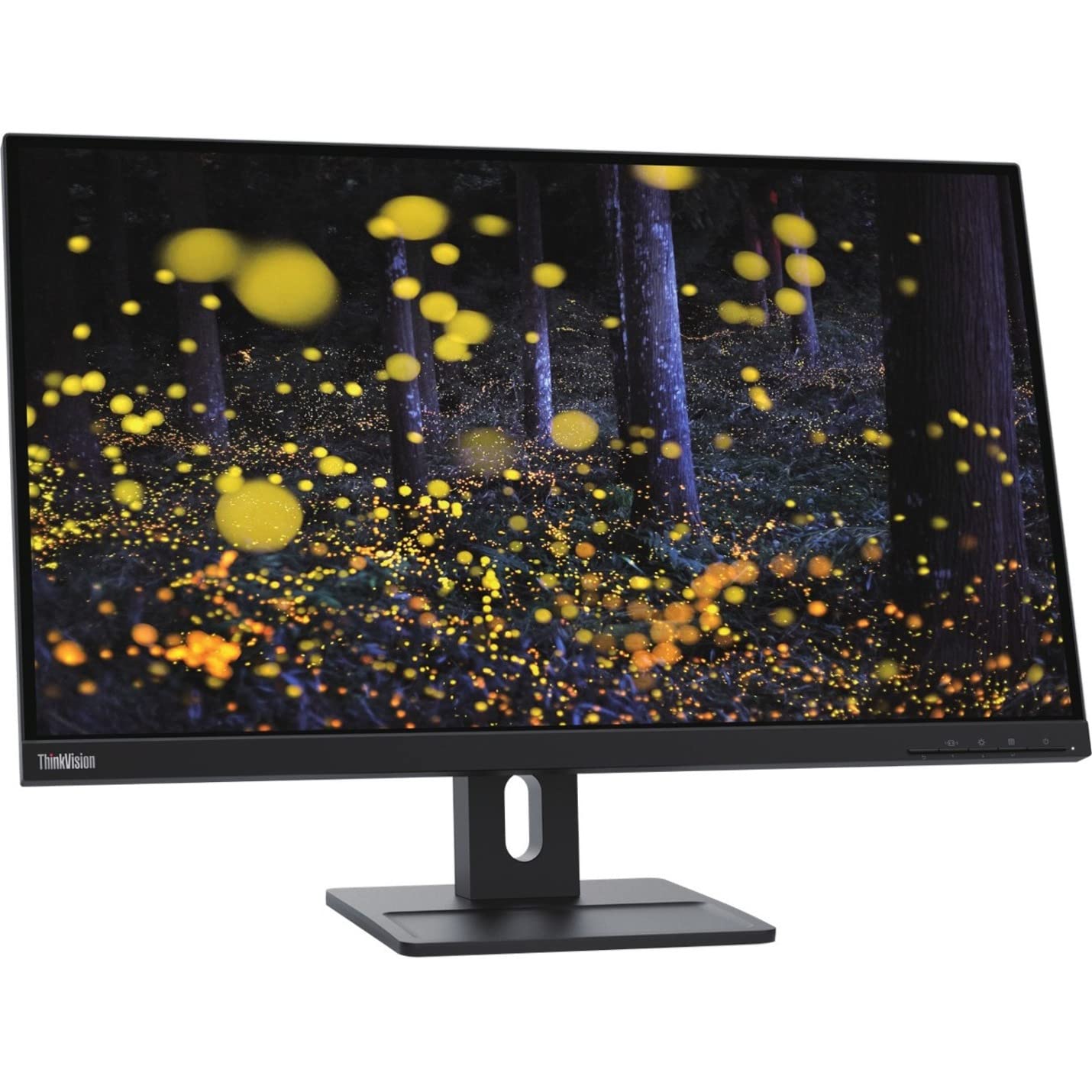 Lenovo ThinkVision E27q-20 27in Class WQHD LED Monitor - 16:9 - Raven Black - 27in Viewable