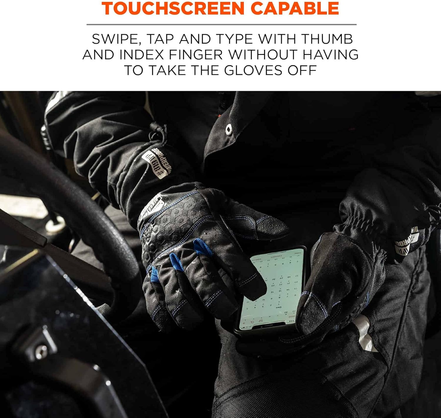 Ergodyne ProFlex 819WP Extreme Thermal Waterproof Winter Work Gloves