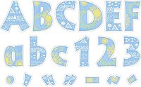Barker Creek Letter Pop-Outs, 4" Thoughtfulness, Multicolor Designer Letters for Bulletin Boards, Breakrooms, Reception Areas, Signs, Displays, and More! 4", 255 Characters per Set (1724)
