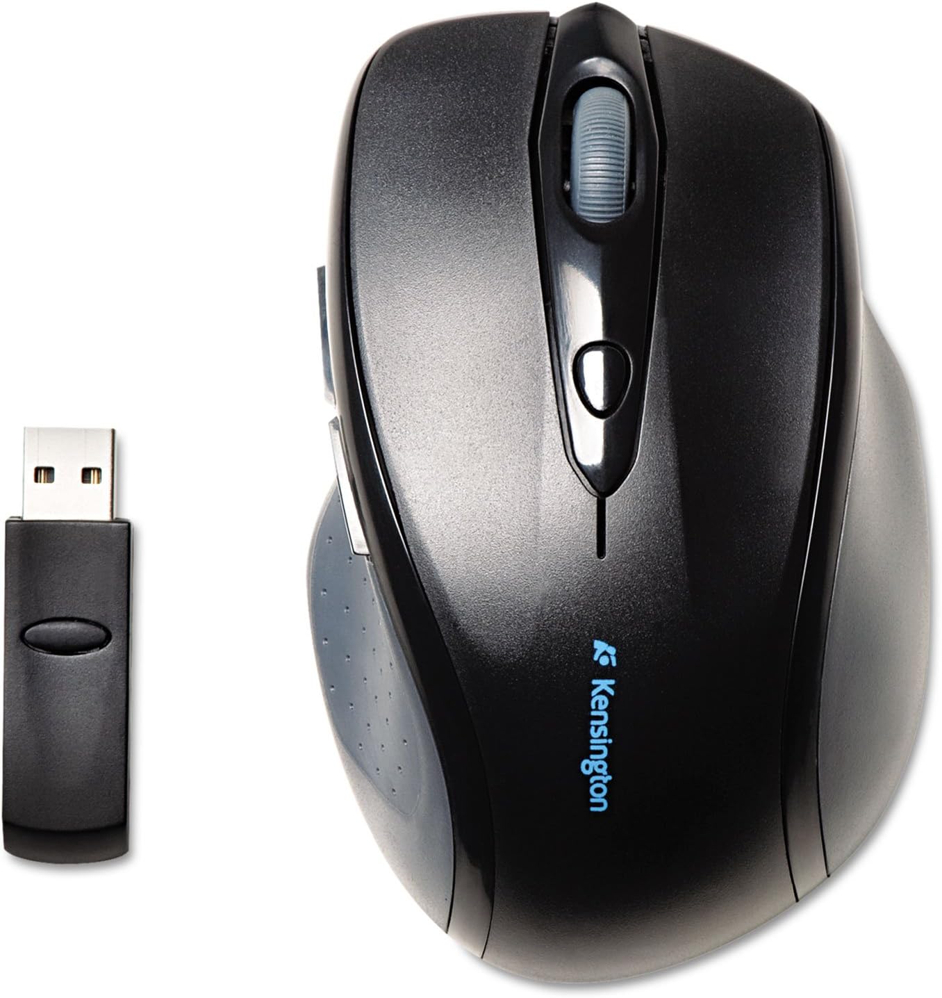Kensington Pro Fit Full-Size Wireless Mouse (K72370US),Black/Silver