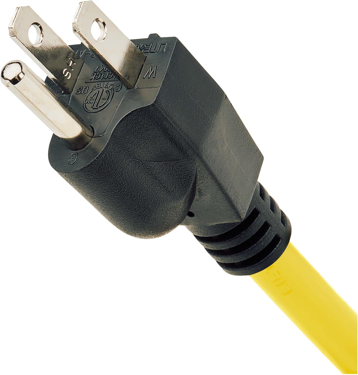 TRIPP LITE Heavy Duty Safety Power Strip, Metal Housing, Yellow