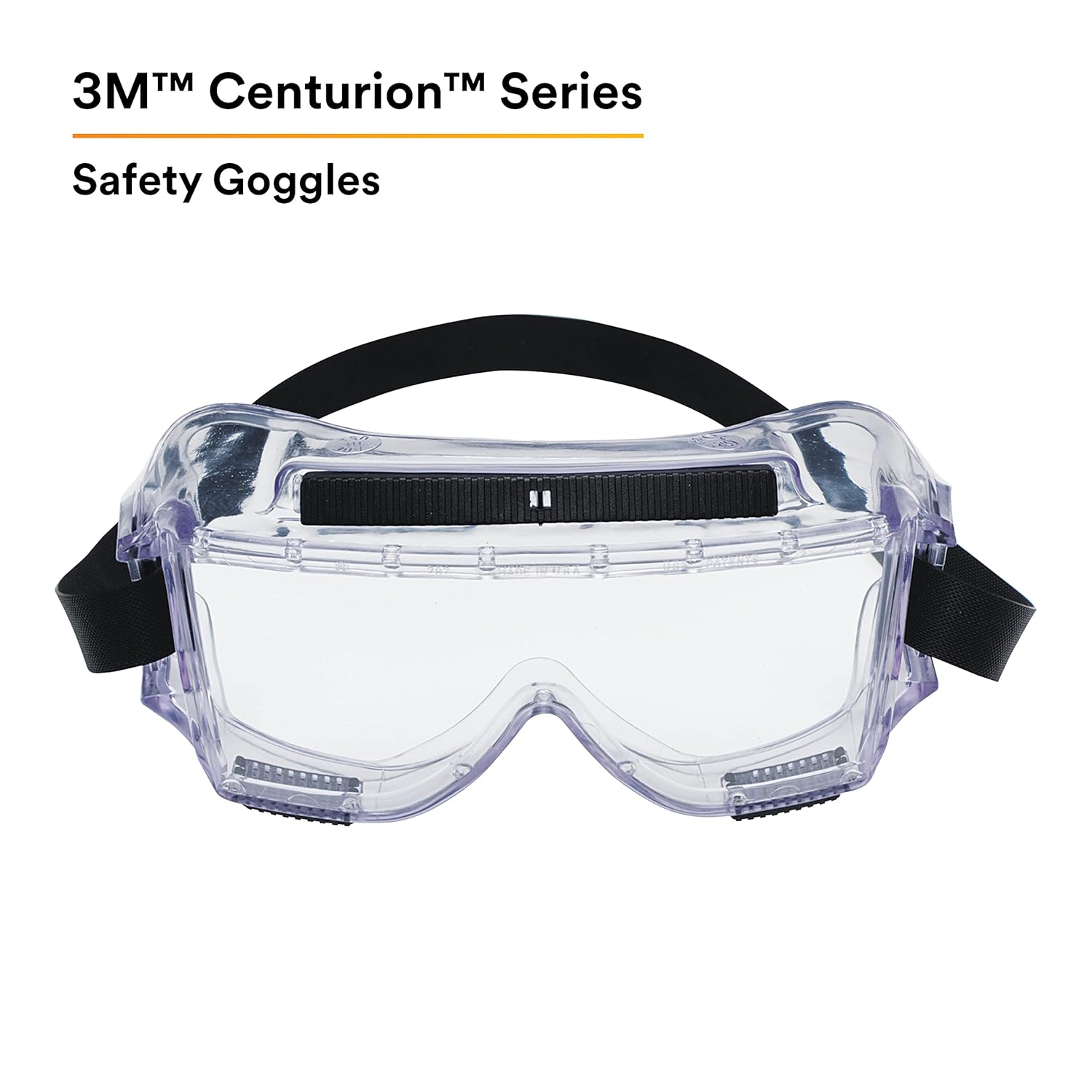 3M Centurion Safety Splash Goggle 454, 40304-00000-10 Clear Lens, 1 Pair