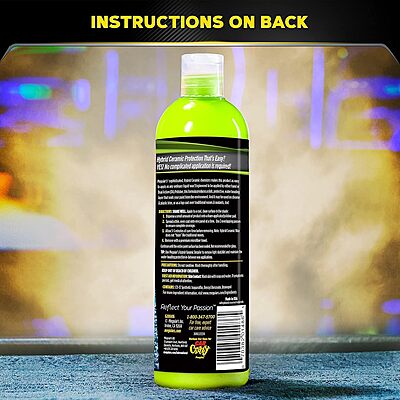 Meguiar's G200416EU Hybrid Ceramic Liquid Car Wax 473ml Advanced SiO2 Technology Liquid Wax