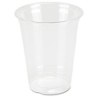 Genuine Joe GJO58231 Clear Plastic Cups 12 oz (Pack of 25)