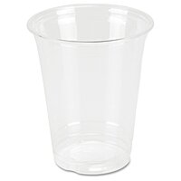 Genuine Joe GJO58231 Clear Plastic Cups 12 oz (Pack of 25)