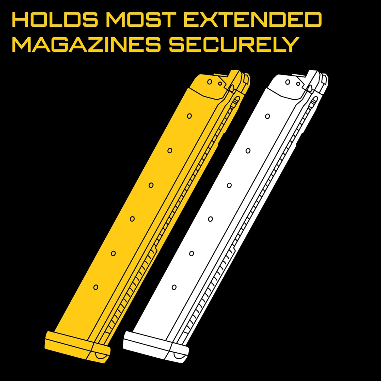 High Speed Gear - GEN 2 Extended Pistol TACO MOLLE Mag Pouch
