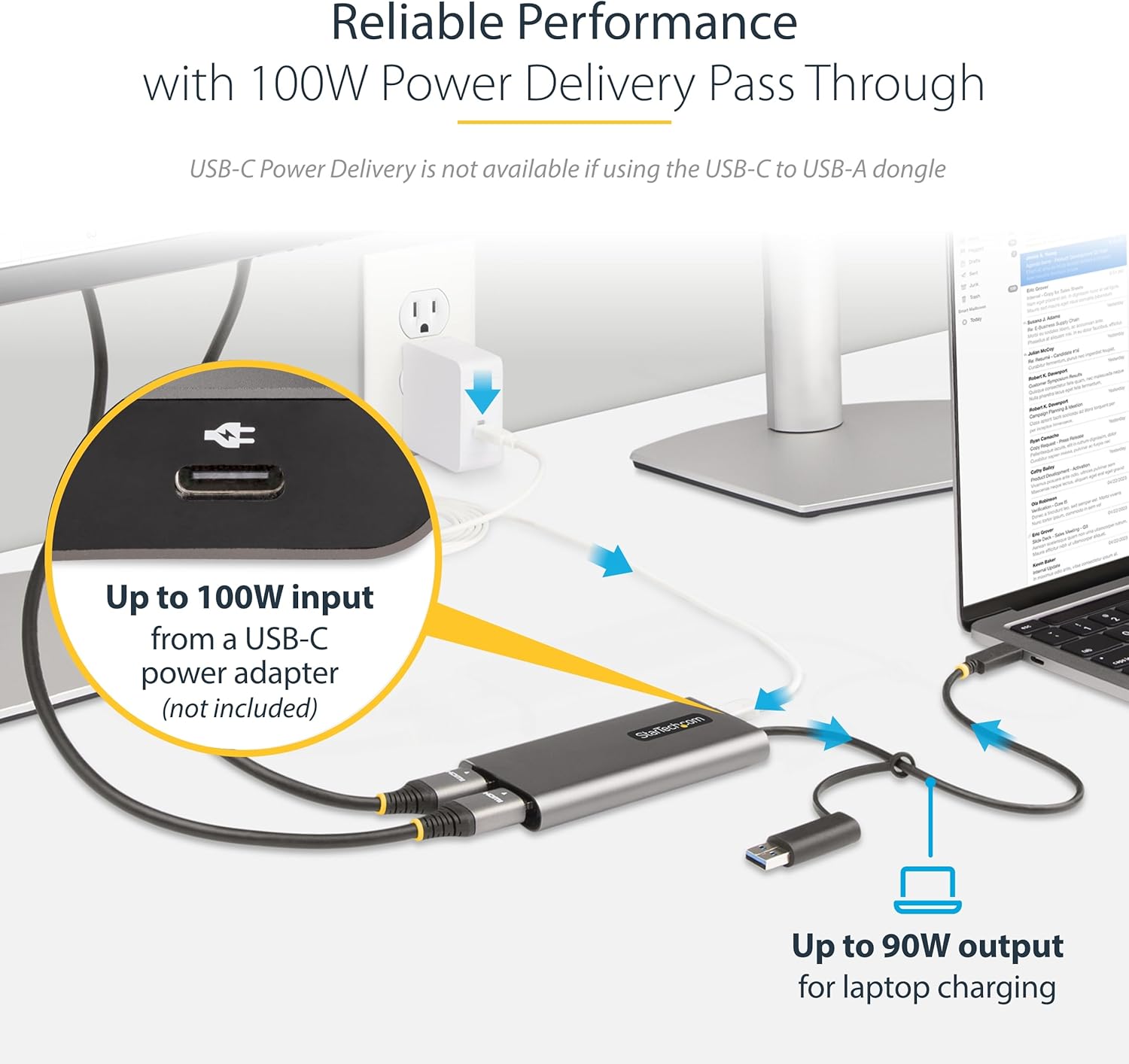 StarTech.com USB-C/USB-A Dual HDMI Multiport Adapter