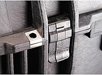 Pelican 1510SC Polycarbonate Studio Case, Black with Padded Yellow Foam Dividers