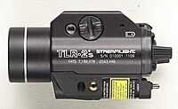 Streamlight 69230 TLR-2s 300-Lumen Rail-Mounted Tactical Weapon Light with Strobe and intergrated Red Beam, Black