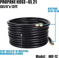 GOSS HEF Propane Hose for Gas Welding