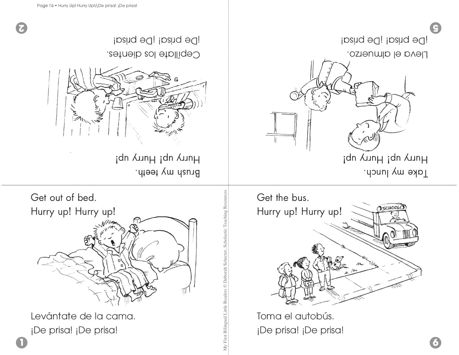 My First Bilingual Little Readers: Level A: 25 Reproducible Mini-Books in English and Spanish That Give Kids a Great Start