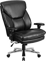 Flash Furniture HERCULES Series 24-7 Intensive Use Big & Tall Ergonomic High-Back Office Chair With Lumbar Knob And Headrest