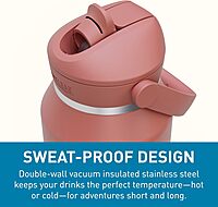 CAMELBAK Thrive Flip Straw Insulated Stainless Steel Water Bottle