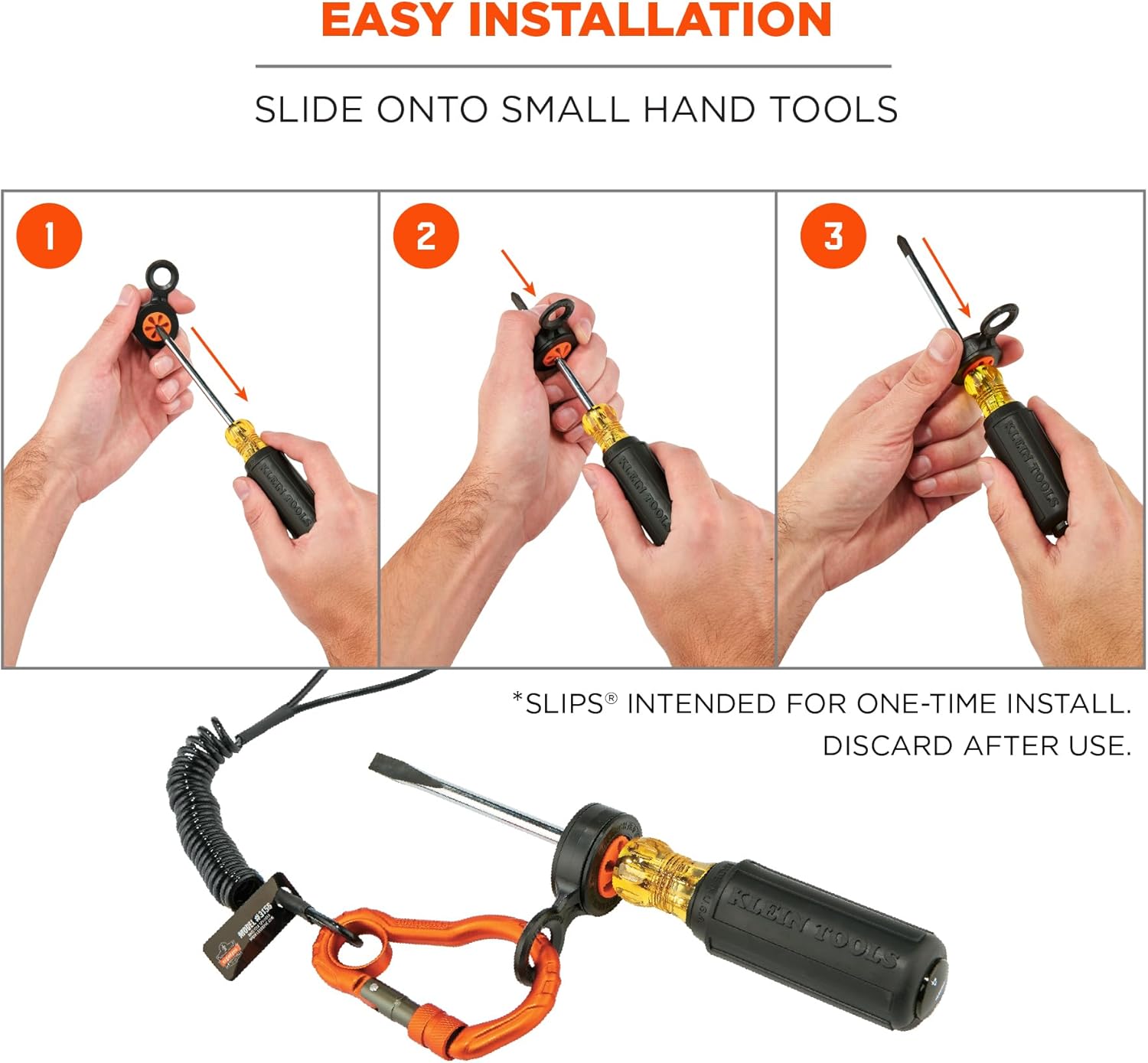 ERGODYNE Squids 3740 Hand Tool Attachment Slips