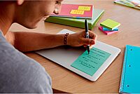 Post-it Super Sticky Lined Notes, 5 Sticky Note Pads, 4 x 6 in., School Supplies, Office Products