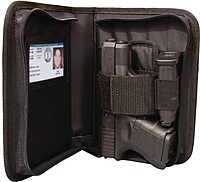 Uncle Mike's Small Notebook/Day Planner Conceal Carry Case Holster, Black
