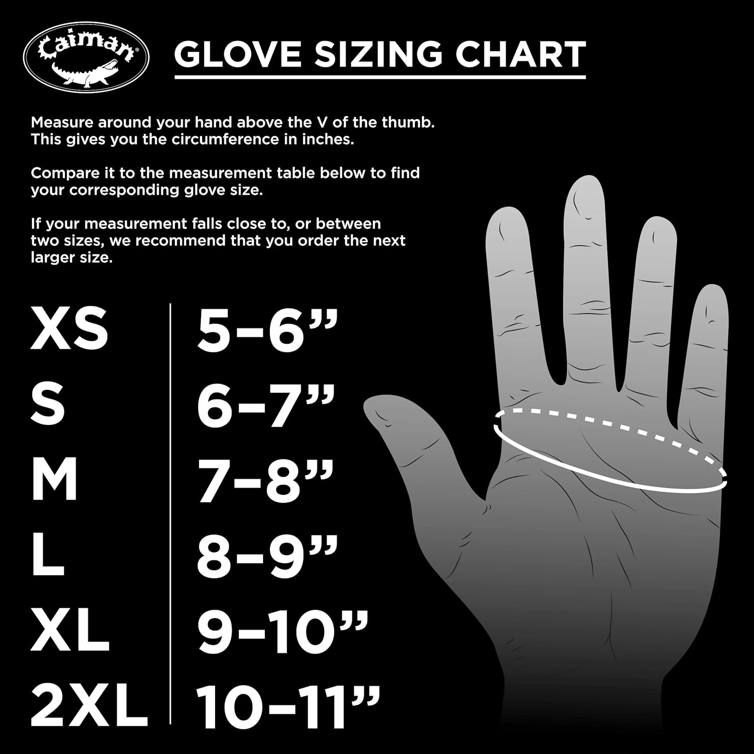 Caiman White/Gold Goat Grain Kontour Welding Gloves Arched Wrist Unlined Palm with Insulated Back/Padded Palm/Reinforced