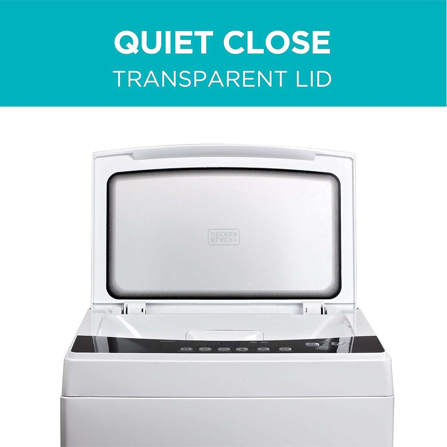 BLACK+DECKER Portable Washer, Top-Load with Stainless Steel Tub