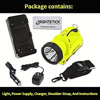 NIGHTSTICK XPR-5586GX Intrinsically-Safe Xtreme Lumens Rechargeable Dual-Light Lantern - Green