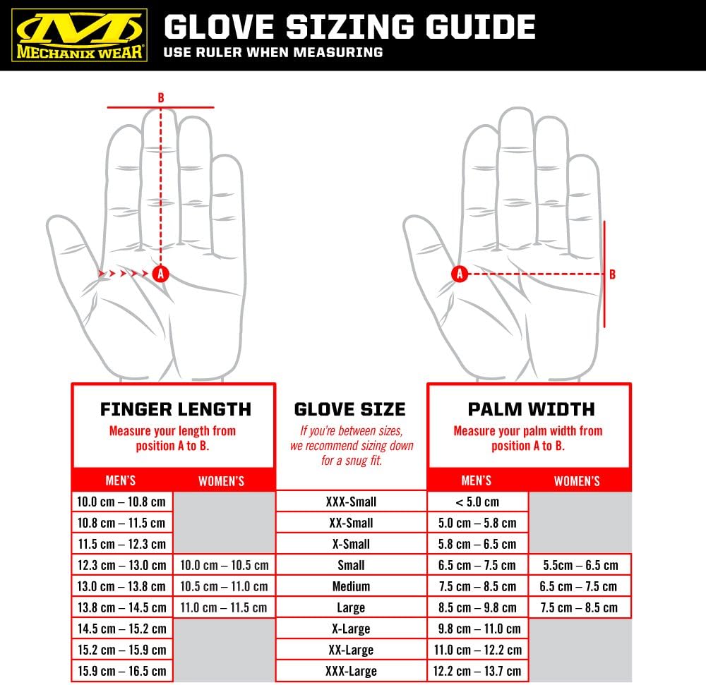 Mechanix Wear Hi-Viz M-Pact Open Cuff Gloves