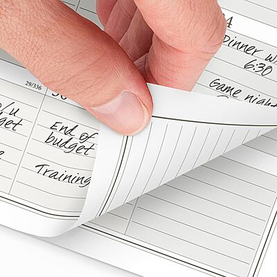 AT-A-GLANCE Monthly Planner Refill, Loose-Leaf, Pre-Punched for 7-Ring