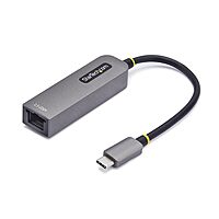 StarTech.com 2.5GbE USB-C to Ethernet Adapter, 100W PD Pass-Through, NBASE-T NIC, USB 3.0 Type-C 2.5G Multi Speed Network